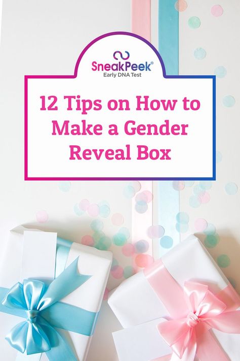 Gender Reveal Mail Package, Gender Reveal Gift Box Ideas, Gender Reveal Boxes Ideas, Box Gender Reveal Ideas, Gender Reveal Box Ideas Diy, Gender Reveal Box Ideas, Gender Reveal Gift Ideas, Gender Reveal Poppers, Cricut Business Ideas