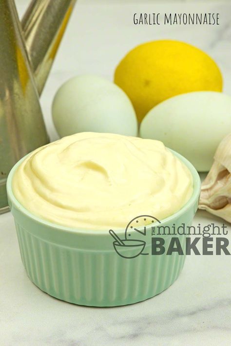 Easy garlic mayonnaise