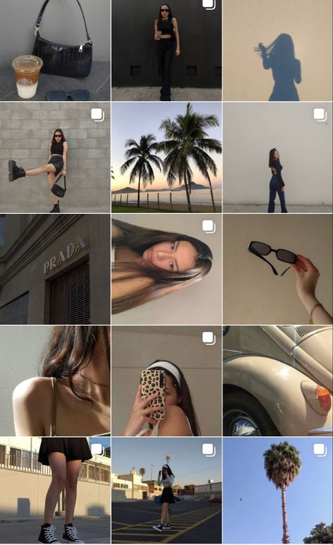 Feed Pictures Instagram, Ig Feed Inspiration, That Girl Instagram Feed, Instagram Fashion Post Ideas, Instagram Feed Inspiration Aesthetic, Casual Instagram Feed, Ideas De Feed, Instagram Page Ideas, Style Instagram Feed