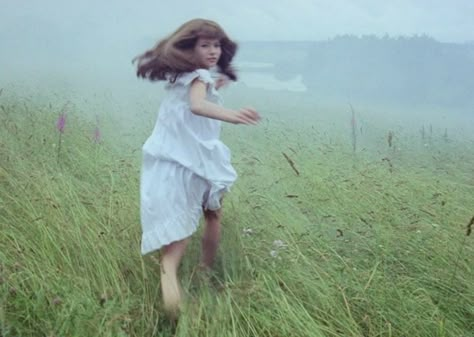 Foggy Day, The Grass, Cinematography, Short Film, My Aesthetic, Art Inspo, Art Reference, Mood Board, White Dress