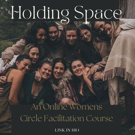 It's time to rekindle trust in your worth, power and capacity to hold sacred space So that you can then show up as the leaders and space holders the Earth needs now This offering is a self paced Women's Circle Facilitation course intended to not only provide the foundational knowledge and skills to start your own circle, but to also offer insight into the deeper workings of women's circle and holding space Holding Space offers potent, necessary and fundamental knowledge in holding Ceremony Meditation Circle Group, Sister Circle Ideas, Women’s Circle Ideas, Womens Circle Ideas, Women Circle Ideas, Women’s Circle, Healed Feminine, Remember Your Worth, Sound Baths