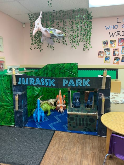 Dinosaur Cave Dramatic Play, Jurassic Park Dramatic Play, Dramatic Play Dinosaur Theme, Dino Dramatic Play, Dinosaur Museum Dramatic Play, Dinosaur Classroom Theme Decor Preschool, Dinosaur Dramatic Play Preschool, Dinosaur Dramatic Play, Dinosaur Classroom Theme Decor