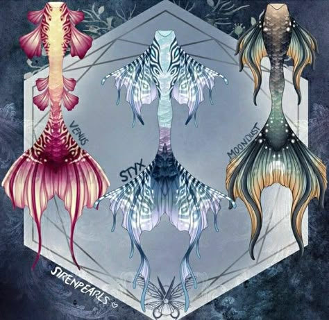 White Mermaid Tail Art, Mermaid Tail Designs Art, Mermaid Tails Aesthetic, Mermaid Tail Designs, White Mermaid Tail, Mermaid Tail Ideas, Mermaid Tail Art, Mermaid Tail Drawing, Types Of Mermaids