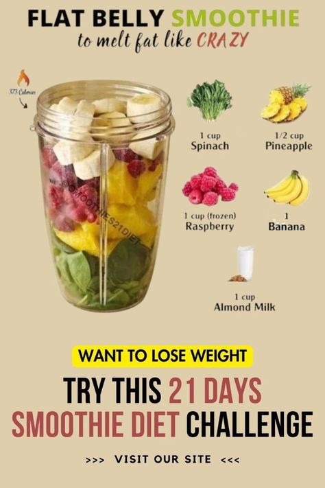 21 Day Smoothie Diet Recipes, Diet Breakfast Smoothie, Diet Shake Recipes, 2 Week Smoothie Diet, Shake Diet Plan 21 Days, Detoxing Smoothies Cleanse, Belly Smoothie Flat Stomach, Dinner Replacement Smoothie, 21 Smoothie Diet Plan