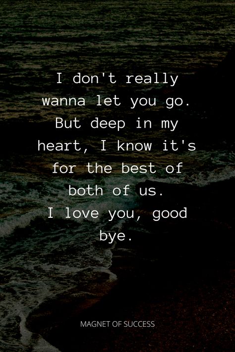 When you love someone, let them go When Someone Lets You Go, Good Bye Love Quotes Letting Go, If Someone Truly Loves You Quotes, Quotes To Leave Someone, Never Let Go Quotes Love, Let Down Again Quotes, I Love You Good Bye Quotes, If You Love Her Let Her Go Quotes, I Love You And I Let You Go