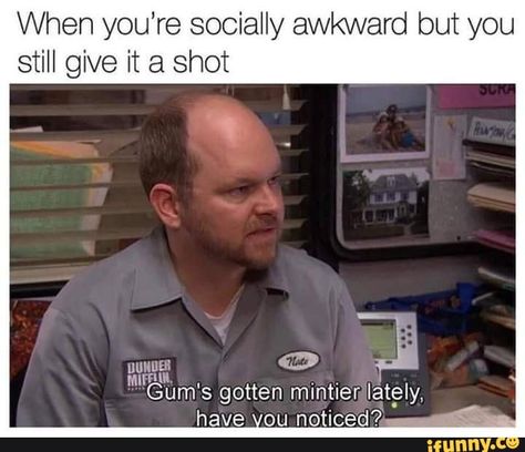 Found on iFunny The Office Memes, Thursday Humor, The Office Show, Best Funny Photos, Office Memes, Humor Mexicano, Funny Quotes Sarcasm, Socially Awkward, Funny Christmas Cards