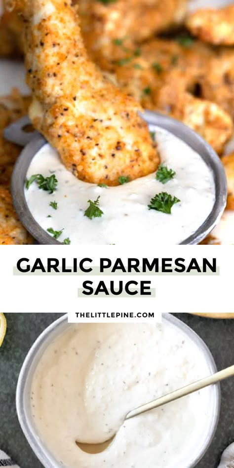 Garlic Parmesan Aioli, Parmesan Garlic Aoli Recipe, Garlic Sandwich Sauce, Parmesan Garlic Dipping Sauce, Savoury Sauce Recipes, Garlic Fry Sauce, Garlic Ranch Sauce, Healthy Garlic Parmesan Sauce, How To Make Garlic Parmesan Sauce