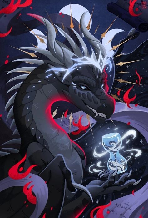 Wings Of Fire Artwork, Majestic Dragon Art, Wof Darkstalker Fanart, Darkstalker Wings Of Fire Fanart, Wings Of Fire Darkstalker Fanart, Wings Of Fire Dragons Art, Darkstalker Fanart, Wof Darkstalker, Darkstalker And Clearsight