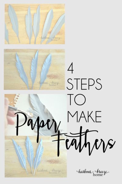 Feather Template, Diy Wings, Feather Diy, Paper Feathers, Fleurs Diy, Folded Book Art, Feather Painting, Feather Crafts, Feather Art