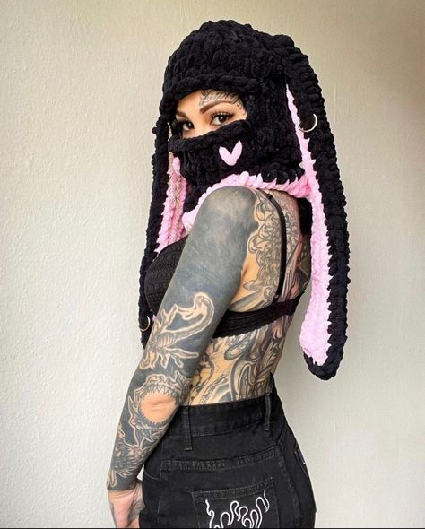 Crochet balaclava