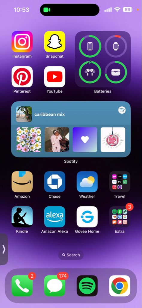 Home Screen Setup Iphone, Homescreen Setup Iphone, Iphone 15 Screen, Iphone Lockscreen Purple, Simple Home Screen Ideas, Iphone 15 Home Screen, Iphone 15 Layout, Iphone 15 Home Screen Ideas, Iphone X Home Screen