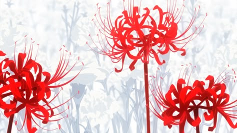 Red Spider Lily || Tokyo Ghoul Lycoris Radiata, Spider Lilies, Red Spider Lily, Spider Lily, Red Spider, Wallpaper Red, Tokyo Ghoul, Tattoo Inspo, Red Flowers