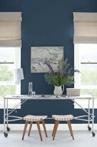 Color Crush: Washington Blue CW-630 Green Benjamin Moore, Top Paint Colors, Color Combinations Paint, Trending Paint Colors, Favorite Paint Colors, Paint Color Ideas, Interior Paint Colors, Inspiring Spaces, Bedroom Paint