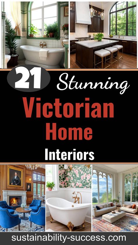 21 Gorgeous Victorian Home Interiors You’Ll Love Country Victorian Homes, Victorian Home Remodel, Victorian Entryway, Modern Victorian Home, Intricate Woodwork, 1900s Home, Victorian Interior Design, Victorian Hallway, Victorian Bed