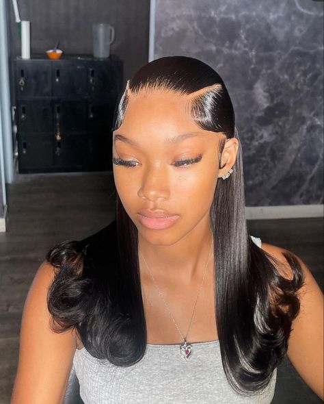 Brides Made, Ideas Haircut, Hairstyles Design, Sleek Ponytail Hairstyles, Frontal Wig Hairstyles, Birthday Hairstyles, Quick Weave Hairstyles, Birthday Hair, Frontal Hairstyles