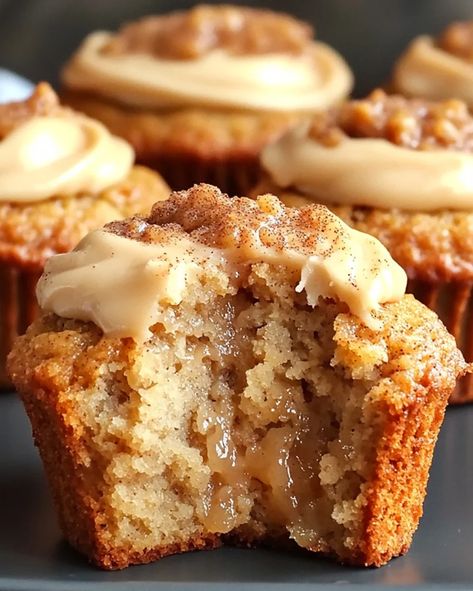 Cinnamon Applesauce Muffins - Moist & Flavorful Treat - optimal recipes Muffins With Icing, Recipe With Applesauce, Fun Muffin Recipes, Muffin Recipes With Applesauce, Recipes With Applesauce In Them, Recipes With Apple Sauce Baking, Desserts With Applesauce, Apple Sauce Muffin Recipes, Best Apple Cinnamon Muffins