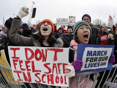 Armed Security Guard, Stoneman Douglas High School, March For Our Lives, Protest Signs, How Many Kids, Hollywood Actor, Social Issues, 5 Ways, Elementary Schools