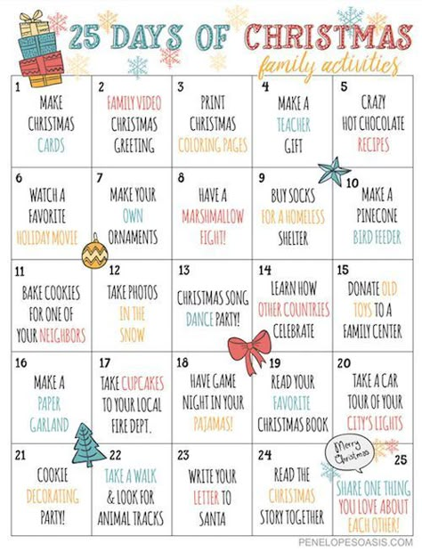 Making A Advent Calendar, Holiday Family Activities Things To Do, Holiday Advent Calendar Ideas, Christmas Games And Activities, Christmas Event Ideas Activities, Holiday Advent Calendar, New Year Advent Calendar, Advent Activity Ideas For Kids, Activity Advent Calendar For Kids