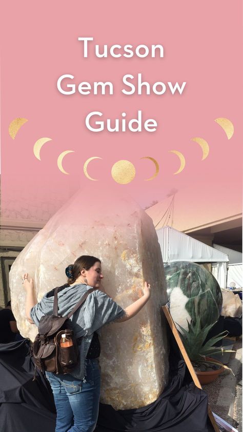 Each year, I travel to the Tucson Gem and Mineral Show for my shop, Mimosa Books & Gifts, with a small team to pick out some amazing crystal treasures from across the globe. Big shows like this can be intimidating, so I’ve put together this helpful Tucson Gem Show Guide to use when attending! Witchy Store, Crystal Healing Properties, Tucson Gem Show, Love Crystals, Spiritual Business, Crystals Healing Properties, Gem Show, Crystal Therapy, Crystal Grids