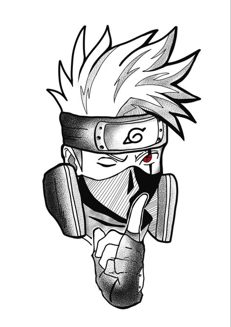 Naruto Stencil, Naruto Tattoo Stencil, Naruto Tattoo, Anime Tattoo, Biker Art, Drawing Templates, Anime Artwork Wallpaper, Anime Tattoos