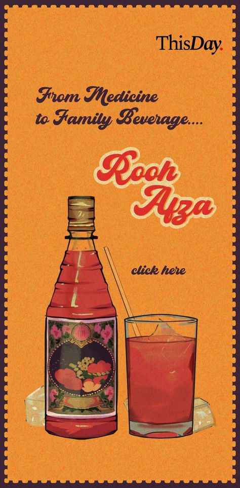 Rooh Afza, Vintage Food Posters, Pakistan Art, Pakistani Art, Digital Illustration Tutorial, Water Aesthetic, Indian Art Gallery, Summer Illustration, India Food