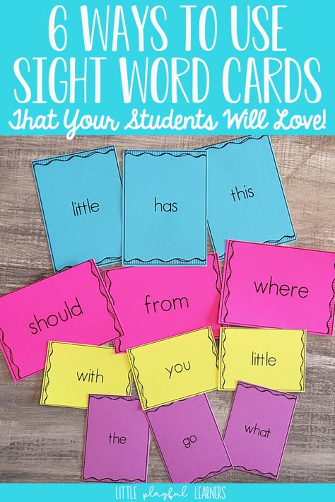 Editable Sight Word Cards, Learning To Read Games, Free Sight Word Games, Sight Word Flash Cards, Word Flashcards, Sight Word Centers, Basic Sight Words, Phonemic Awareness Activities, Sight Word Cards