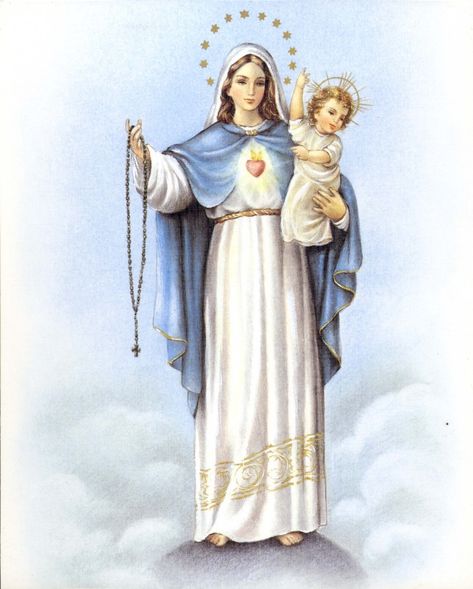 Power of The Rosary - Our Lady’s 15 Promises for Praying the Rosary Rosary Wallpaper, Our Lady Of Rosary, Our Lady Of The Rosary, Lady Of The Rosary, Filial Piety, Sun Worship, Virgin Mary Art, 2 Hearts, Mama Mary