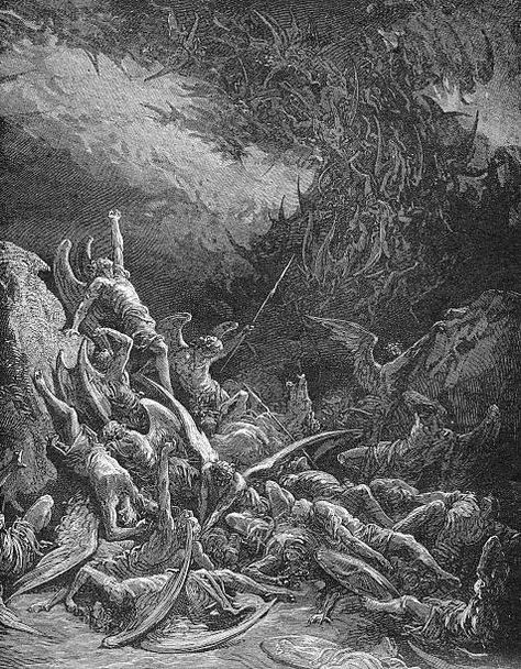 2,800+ Garden Of Eden Old Testament Stock Photos, Pictures & Royalty-Free Images - iStock Lost Illustrations, Paradise Lost Book, Figures Aesthetic, Gustavo Dore, Paul Gustave Doré, John Milton Paradise Lost, Gustav Dore, Milton Paradise Lost, Hacksaw Ridge