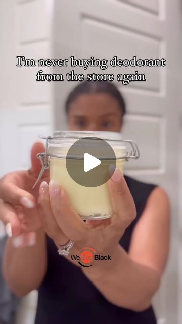 All Natural Deodorant Diy, How To Make Deodorant Diy Natural, Body Oil Diy Recipe, Diy Deodorant That Works, Home Made Deodorant, Diy Body Cream, Deodorant Diy, Natural Deodorant Recipe, Diy Natural Deodorant