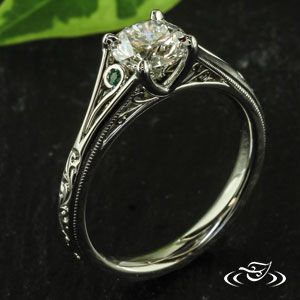 Square And Curl Engagement Ring Green Lake Jewelry, Unusual Engagement Rings, Pretty Engagement Rings, Unusual Wedding, Antique Engagement Rings Vintage, Ring Inspo, Cute Engagement Rings, Filigree Engagement Ring, Future Engagement Rings