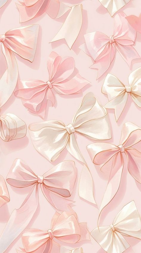 Flowers Cute Wallpaper, Coquette Wallpaper Ribbon Pink, Bow Coquette Wallpaper, Ipad Aesthetic Wallpapers, Ribbon Pink Wallpaper, Ribbon Wallpaper Iphone Aesthetic, Ribbon Wallpaper Aesthetic, Cute Iphone Wallpaper Girly, All Pink Wallpaper Iphone