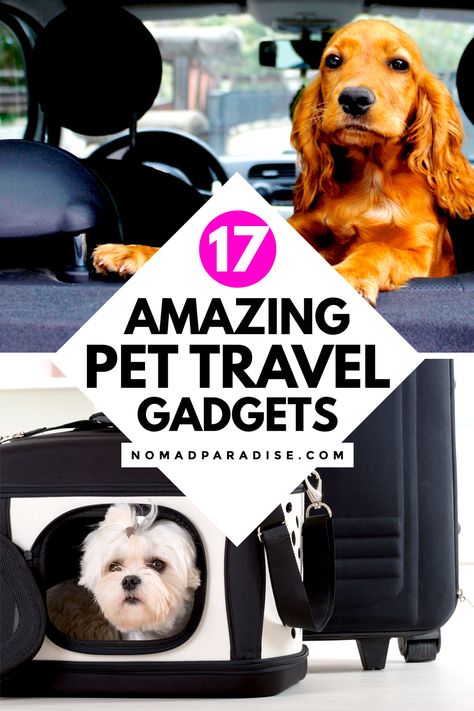 Dog Travel Essentials, Dog Car Travel, Traveling With Pets, Cat Travel Accessories, Road Trip With Dog, Dog Friendly Vacation, Dog Travel Accessories, Pet Travel Bag, Dog Travel Bag