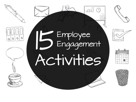 Whether you’re simply browsing for new ideas or finalizing your yearly HR strategy, here are 15 employee engagement activities that you should try! Fun Office Activities, Employee Engagement Ideas, Morale Ideas, Motivation Activities, Employee Engagement Activities, Staff Engagement, Work Engagement, Recognition Ideas, Employee Motivation