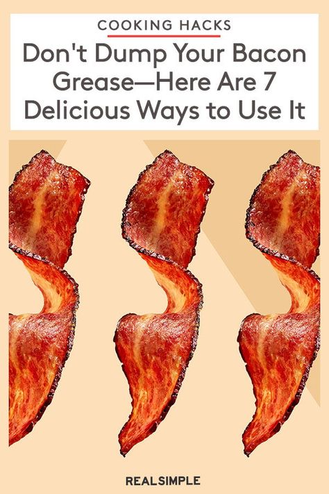 How To Use Bacon Grease, Cooking With Bacon Grease, What To Do With Bacon Grease, How To Store Bacon Grease, Bacon Fat Uses, Bacon Grease Recipes, Bacon Grease Storage, Uses For Bacon Grease, Bacon Grease Uses