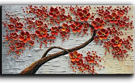 Texture Palette, Canvas Art Decor, Flower Oil Painting, Cheap Paintings, Handmade Knife, Flowers Paintings, Paintings Modern, Art And Painting, Wall Art Picture