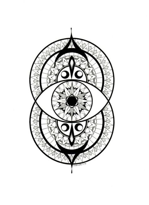 Vesica Piscis Tattoo, Vesica Pisces, Sagittarius Tattoo Designs, Sacred Well, Pisces Tattoos, Salon Logo Design, Leo Tattoos, Flower Symbol, Sacred Geometry Art