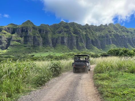 Hawaii Ranch, Hiking Hawaii, Enchanted Lake, 2025 Board, Kualoa Ranch, Polynesian Islands, Homestead Ideas, Atv Tour, Night Anime