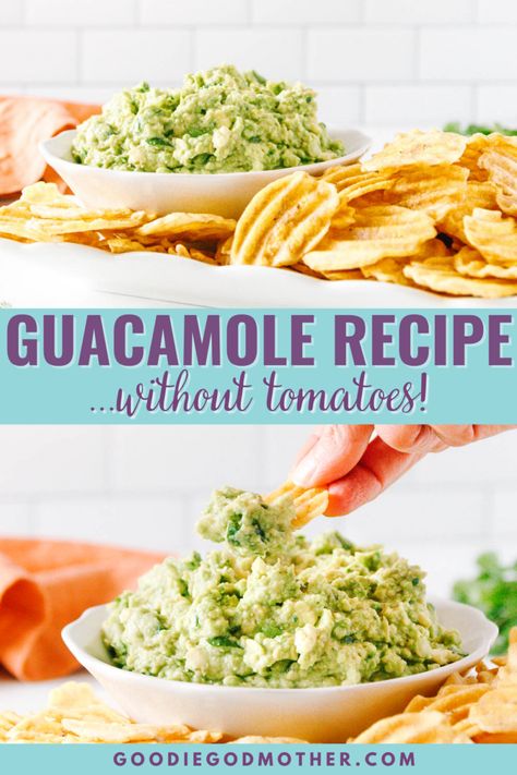 You’ve got to try this guacamole recipe without tomatoes. No matter what your reason for needing a tomato-free guac recipe is, this is the one you want! Classic flavor, lots of room to personalize, and always a crowd-pleaser! Guacamole Recipe Without Tomato, Appetizer Recipes For A Crowd, Low Carb Dips, Guac Recipe, Recipes For A Crowd, Party Finger Foods, Guacamole Recipe, Food For A Crowd, Easy Appetizer Recipes