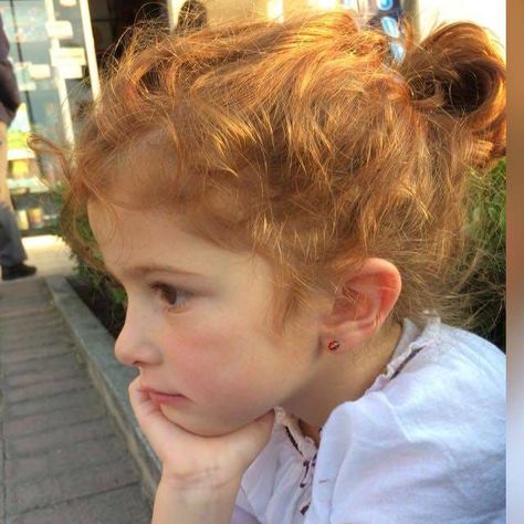 Ginger Baby Girl, Redheads With Brown Eyes, Red Head Kids, Red Hair Baby, Ginger Baby, Redhead Baby, Ginger Kids, Ginger Babies, Blonde Kids