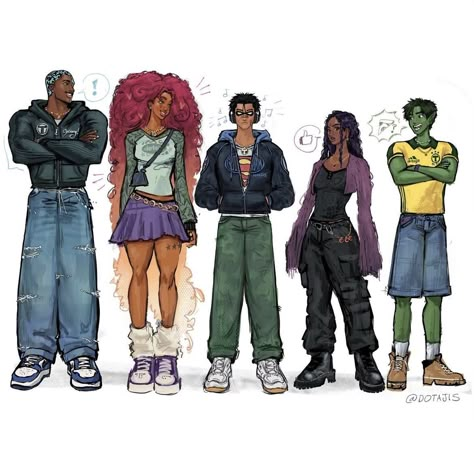 Teen Titans Go Characters, Titans Fanart, Hiro Big Hero 6, Original Teen Titans, Teen Titans Fanart, Teen Titan, Black Cartoon Characters, Dc Comics Artwork, Black Anime Characters