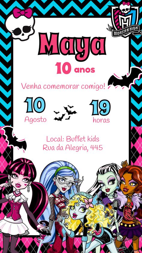 Edítate gratis usando nuestro editor online | Design by FELICITY | Invitación Digital Invitación de cumpleaños de Monster High

¡La invitación Invitación de cumpleaños de Monster High perfecta para tu evento!

Personaliza tu invitación a tu gusto con nuestro editor en línea

Nuestra invitación digital Invitación de cumpleaños de Monster High es totalmente personalizable. Puedes cambiar el texto, la fuente, los colores e incluso agregar fotos. Es fácil de usar y puedes crear l Online Design, Monster High