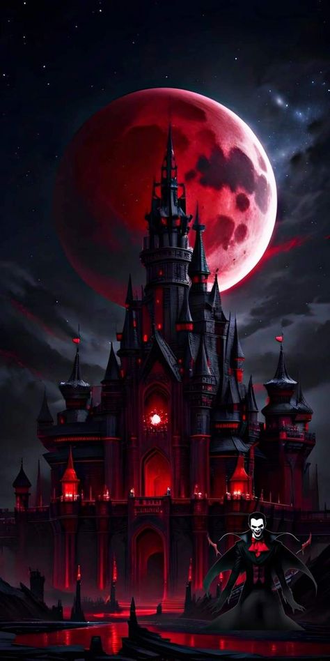 Ocean Clouds, Vampire Castle, Dark Castle, Dark Fantasy Artwork, Gothic Castle, Gothic Fantasy Art, Castle Art, Fantasy Castle, Fantasy City