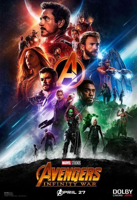 Avengers Infinity War Film Marvel, Marvel Movie Posters, Avengers Movie, Avengers Film, Tv Program, Avengers Wallpaper, Chadwick Boseman, Mark Ruffalo, Cinema Posters