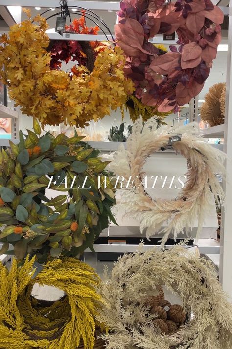 Small Fall Wreaths, Small Space Living Apartment, Wheat Wreath, Living Apartment, Decorating Small Spaces, Fall Wreaths, Small Space Living, Apartment Living, Fall Wreath