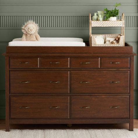 Nesting?! Partner with our Design Crew Experts online and in-store to design your dream nursery complete with all must-haves✨ #lovemypbk Baby Dresser Changing Table, Baby Changing Dresser, Dresser And Changing Table, Extra Wide Dresser, Nursery Changing Table, Change Table, Changing Table Dresser, Nursery Dresser, Wide Dresser