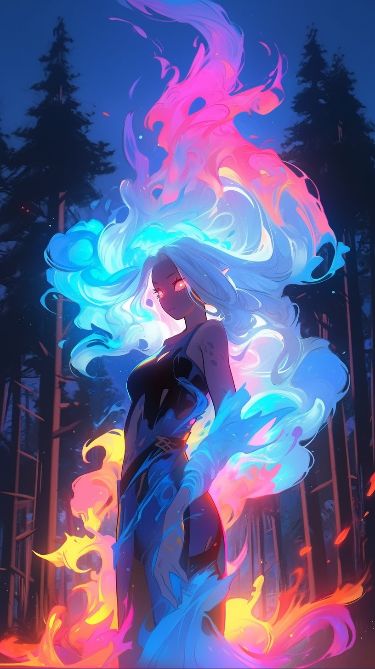 Vibrant Glowing Goddess Art Characters, Character Inspo, Character Designs, Character Ideas, Character Design Inspiration, Character Inspiration, Art Inspo, Art Reference, Fantasy Art