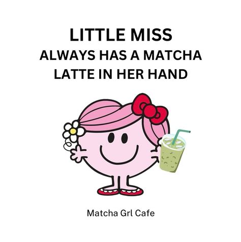 Little Miss ME! Yep, all of them! Who else can relate to these? 😂💚 matcha grls TAP IN ♡ and pass this on to your matcha besties who fit the description lol ♡ join me for more matcha content, home cafe & matcha recipes! ♡ . . #matchalover #matchagrlcafe #matchamoment #matchalove #explorepage #littlemissmemes #matcha #butfirstmatcha #matchaholic #matchalovers #july2024 #matchalover💚 #matchagram #matchamatcha #matchacafe #quotegram #🍵 Matcha Widget, Matcha Quotes, Matcha Poster, Cherry Matcha, Matcha Design, Drink Cafe, Matcha Cafe, Matcha Lover, Matcha Aesthetic