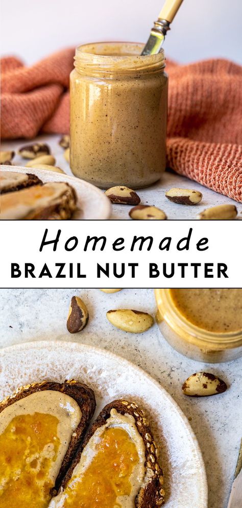 Brazil Nut Butter, Brazil Nuts Recipes, Brazil Nut Recipes, Csid Recipes, Foods With Iodine, Vegetarian Dips, Vegetarian Dip, Nut Butter Recipes, Mat Inspiration