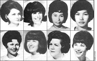 On July 13, 1966, Richard Speck killed eight student nurses at a dormitory. The victims top row from left: Gloria Davy, Patricia Matusek, Valentina Paison, Merlita Garguilo; bottom row from left: Mary Ann Jordan, Nina Schmale, Pamela  Wilkening, Suzanne Farris.  Taken from Crime Library. Richard Speck, Dennis Nilsen, Famous Murders, Bad People, I'm Scared, My Kind Of Town, The Windy City, Cold Case, Mary Ann