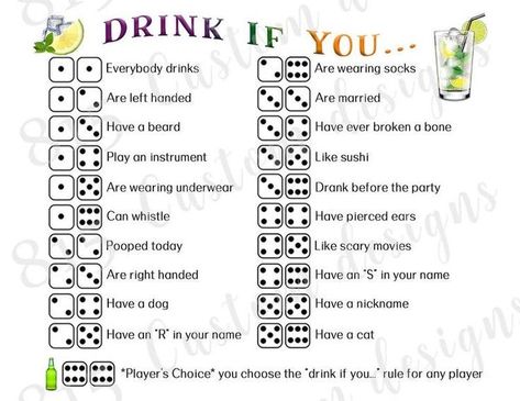 Drunk Games, Alcohol Games, Girls Night Games, Sleepover Party Games, Drinking Card Games, Diy Party Games, Funny Party Games, Teen Party Games, Drinking Games For Parties